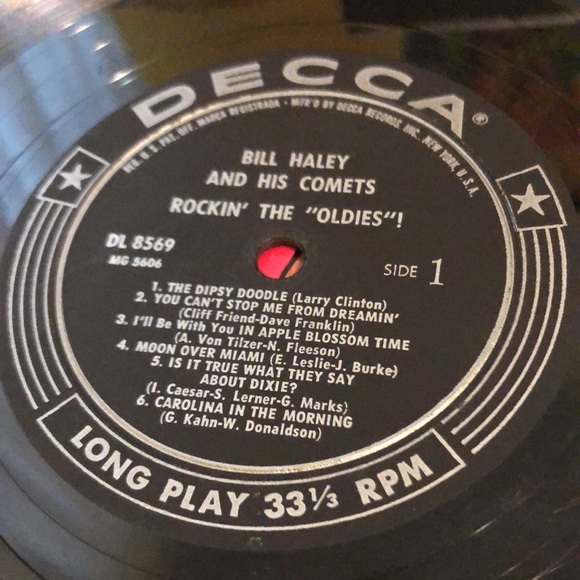 Bill Haley And His Comets Rockin' The Oldies Vinyl Lp '57 - Picture 4 of 7